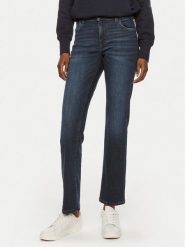 Mustang Jeansy Crosby 1013593 Granatowy Straight Fit. Niebieskie jeansy Mustang, bez wzorów, z bawełny. Za 279.99 zł.