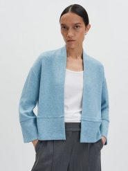 Someday Kardigan w kolorze błękitnym rozmiar: 42. Niebieskie swetry someday., bez wzorów, bez ramiączek. Za 165.99 zł.