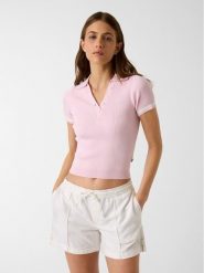 Guess Jeans Sweter 181553 Różowy Classic Fit. Czerwone swetry Guess Jeans, l, z aplikacjami, z jeansu, bez ramiączek. Za 379.99 zł.