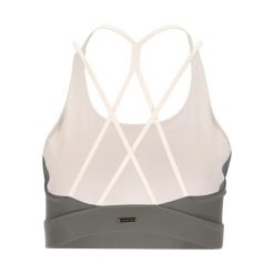 Biustonosz dla kobiet Athlecia Aspasia. Białe biustonosze sportowe Athlecia, bez wzorów, na fitness i siłownię. Za 189.50 zł.