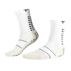 Skarpety Piłkarskie Unisex Adult 3.0 Mid Calf Cushioned. Białe skarpetki TRUSOX, bez wzorów. Za 257.99 zł.