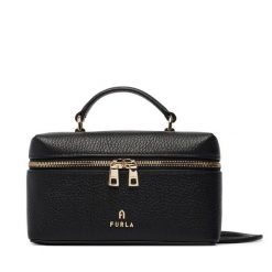 Torebka Furla. Czarne torebki klasyczne Furla, bez wzorów, klasyczne, bez dodatków. Za 944.99 zł.