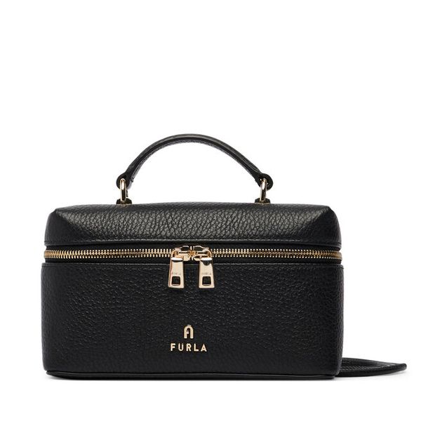 Torebka Furla. Czarne torebki klasyczne Furla, bez wzorów, klasyczne, bez dodatków. Za 944.99 zł.