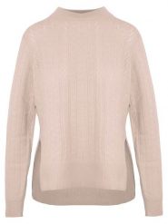 Malo Optimum Sweter w kolorze jasnoróżowym rozmiar: M. Różowe swetry Malo Optimum, m, bez wzorów, z kaszmiru, bez ramiączek. Za 524.62 zł.