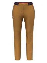 Salewa Spodnie funkcyjne "Pedroc 2" w kolorze jasnobrązowym rozmiar: 36. Brązowe spodnie dresowe Salewa, bez wzorów, outdoorowe. Za 211.31 zł.