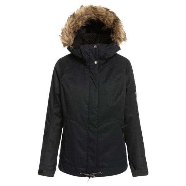 Kurtka narciarska damska Roxy Meade. Czarne kurtki narciarskie Roxy, na zimę, m, bez wzorów, z poliesteru, bez kaptura, narciarskie. W wyprzedaży za 469.00 zł.