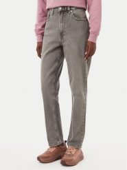 Calvin Klein Jeans Jeansy LV047H937G Szary Mom Fit. Szare jeansy Calvin Klein Jeans, bez wzorów, z bawełny. Za 489.99 zł.