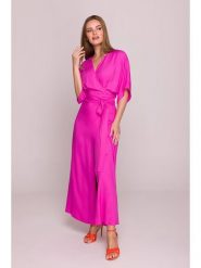 Stylove Sukienka w kolorze różowym rozmiar: S. Różowe sukienki Stylove, s, bez wzorów, bez kołnierzyka, bez ramiączek, maxi. Za 202.50 zł.