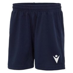 Szorty Macron Amethyst Hero. Niebieskie szorty sportowe Macron, bez wzorów, z materiału, na fitness i siłownię. Za 124.00 zł.