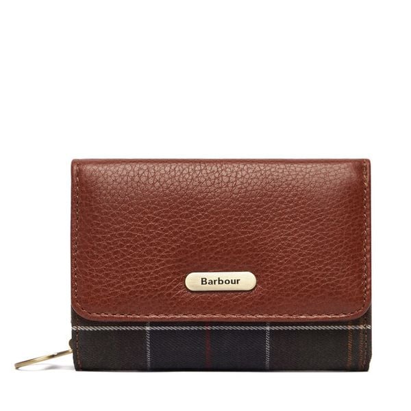 Portfel Barbour. Brązowe portfele Barbour, bez wzorów. Za 339.99 zł.