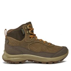 Trekkingi Keen. Brązowe buty trekkingowe Keen, bez zapięcia. Za 539.99 zł.