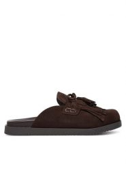 Steve Madden Klapki Maurea 11005586 Brązowy. Brązowe klapki Steve Madden, bez wzorów, ze skóry, bez obcasa, bez zapięcia. Za 519.99 zł.