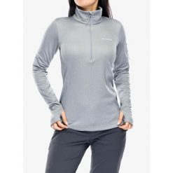 Bluza polarowa damska Columbia Park View Grid Fleece Half Zip. Szare bluzy bez kaptura Columbia, l, bez wzorów, z polaru, bez kaptura, trekkingowe. Za 182.99 zł.