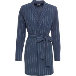 Żakiet shirtowy z paskiem bonprix ciemnoniebiesko-biały w paski. Marynarki i żakiety marki bonprix. Za 179.99 zł.