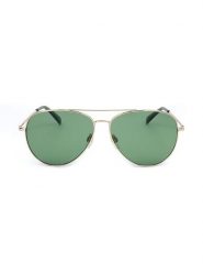 Levi's Okulary przeciwsłoneczne unisex w kolorze złoto-zielonym rozmiar: 60. Zielone okulary przeciwsłoneczne Levi's, bez wzorów, z tworzywa sztucznego, metalowe. Za 174.95 zł.