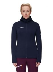 Mammut Kurtka polarowa "Aconcagua Light ML" w kolorze granatowym rozmiar: L. Niebieskie kurtki Mammut, l, bez wzorów, z materiału, bez kaptura. Za 429.95 zł.