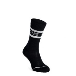 Skarpety turystyczne Mons Royale Signature Crew Sock. Szare skarpetki Mons Royale, bez wzorów. Za 96.99 zł.