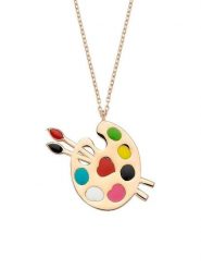 Heliophilia Srebrny naszyjnik z zawieszką - dł. 42 cm rozmiar: onesize. Szare naszyjniki Heliophilia, z materiału, srebrne. Za 86.99 zł.