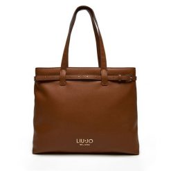 Torebka Liu Jo. Brązowe torebki klasyczne Liu Jo, bez wzorów, klasyczne, bez dodatków. Za 509.99 zł.