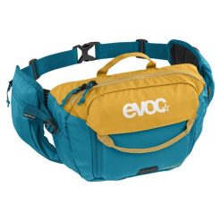 Nerka rowerowa Evoc Hip Pack 3 - loam/ocean. Żółte nerki i saszetki EVOC, bez wzorów, sportowe, bez dodatków. Za 296.00 zł.