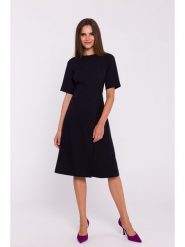 Stylove Sukienka w kolorze czarnym rozmiar: XXL. Czarne sukienki Stylove, xxl, bez wzorów, bez kołnierzyka, bez ramiączek, midi. Za 180.06 zł.