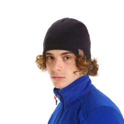 Czapka Zimowa Slam Logo Dorosłych. Niebieskie czapki zimowe SLAM, bez wzorów, z materiału, sportowe. Za 203.99 zł.