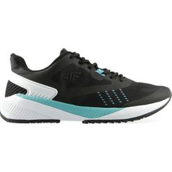 Buty multisportowe MRK damskie OBDS301 - głęboka czerń. Buty do biegania 4f, bez wzorów, z meshu, bez zapięcia, do biegania. Za 249.99 zł.