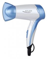 Suszarka do włosów Adler AD 2222 (1200W; kolor biały). Białe lokówki Adler. Za 44.99 zł.