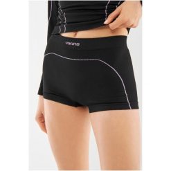 Bielizna damska VIKING Etna 2.0 Lady Boxers Bamboo. Czarna bielizna termoaktywna damska Viking, bez wzorów, bez ramiączek. Za 49.99 zł.