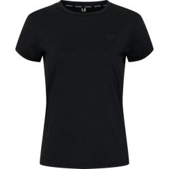 Koszulka z logo dla kobiet Catago Ruby. Czarne t-shirty sportowe CATAGO, l, bez wzorów, bez ramiączek, do jazdy konnej. Za 222.50 zł.