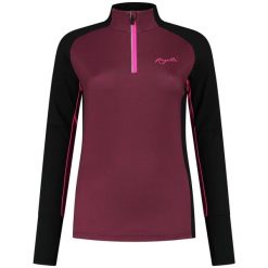 Bluza do biegania damska Rogelli Enjoy 2.0. Czarne bluzy Rogelli, s, bez wzorów, sportowe, bez ramiączek, bez kaptura. Za 211.00 zł.