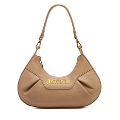 Torebka Just Cavalli. Brązowe torebki klasyczne Just Cavalli, bez wzorów, klasyczne, bez dodatków. Za 319.99 zł.