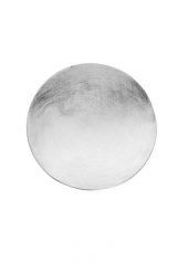 Nenalina Damski okrągły wisior matowy ze srebra próby 925 Sterling Silver Naszyjniki 1 ct. Szare naszyjniki Nenalina, z materiału, srebrne. Za 333.99 zł.