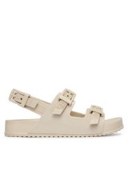 Melissa Sandały Melissa Cozy Sandal Ad 36895 Beżowy. Brązowe sandały Melissa, bez wzorów, z tworzywa sztucznego, bez obcasa, na płaskiej podeszwie, bez zapięcia. Za 358.99 zł.
