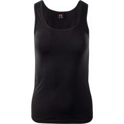Koszulka treningowa damska Iq MILY WMNS. Czarne t-shirty sportowe IQ, bez wzorów, bez ramiączek. Za 43.32 zł.