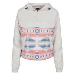 Kurtka damska Urban Classics extended shoulder. Białe kurtki Urban Classics, bez wzorów, bez kaptura. Za 214.00 zł.