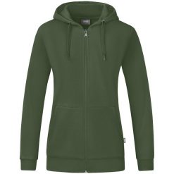 Kurtka damska Jako Organic. Zielone kurtki JAKO, m, bez wzorów, z bawełny, biznesowe, z kapturem. Za 239.15 zł.