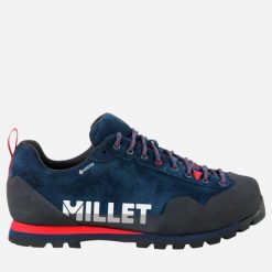 Buty turystyczne MILLET Friction Gore-Tex U Granatowy. Niebieskie buty trekkingowe Millet, bez wzorów, z gore-texu, bez zapięcia, trekkingowe, gore-tex. Za 900.00 zł.