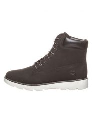 Timberland Skórzane botki "Keeley Field" w kolorze czarnym rozmiar: 38. Czarne botki Timberland, bez wzorów, bez obcasa, bez zapięcia. Za 349.92 zł.