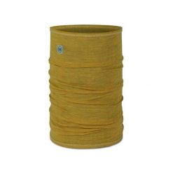 Chusta wielofunkcyjna z wełny merynosów Buff Merino Lightweight Multistripes. Żółte chusty Buff, bez wzorów, z wełny, sportowe. Za 85.99 zł.