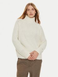 Tommy Hilfiger Golf WW0WW44111 Écru Regular Fit. Swetry Tommy Hilfiger, xl, bez wzorów, z wełny, bez ramiączek. Za 429.99 zł.