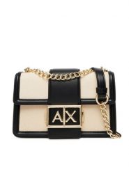 Armani Exchange Torebka XW000071 AF22570 MC479 Beżowy. Brązowe kopertówki Armani Exchange, bez wzorów, ze skóry, wizytowe, bez dodatków. Za 649.99 zł.