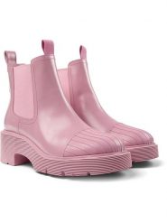 Camper Skórzane sztyblety w kolorze jasnoróżowym rozmiar: 37. Różowe botki Camper, bez wzorów, sportowe, bez zapięcia. Za 170.47 zł.