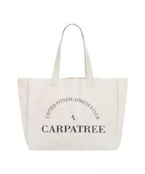 Torba bawełniana na siłownię Carpatree. Białe torby sportowe Carpatree, bez wzorów, z bawełny. Za 79.99 zł.
