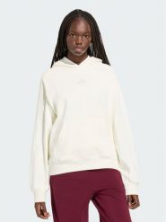 Adidas Bluza 164804 Biały Loose Fit. Białe bluzy adidas, l, bez wzorów, bez kaptura. Za 278.99 zł.