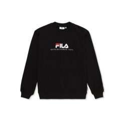 Bluza Fila Valsera Regular Logo. Czarne bluzy bez kaptura Fila, xl, bez wzorów, z dresówki, bez kaptura. Za 254.50 zł.