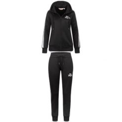 Damska bluza dresowa z kapturem Lonsdale Bromley. Białe bluzy Lonsdale, xs, bez wzorów, z dresówki, bez ramiączek, z kapturem. Za 380.50 zł.