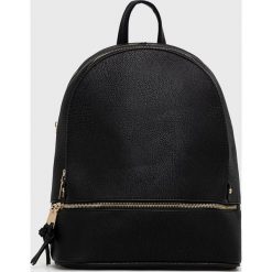 Answear Lab plecak damski kolor czarny mały gładki. Czarne plecaki Answear Lab, bez wzorów, do ręki, bez dodatków. Za 169.99 zł.
