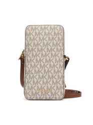 MICHAEL Michael Kors Torebka Jet Set 32F6GJ6C5B Kremowy. Białe listonoszki MICHAEL Michael Kors, bez wzorów, ze skóry, bez dodatków. Za 619.99 zł.