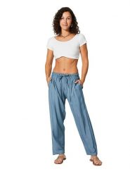 Aller Simplement Spodnie w kolorze niebieskim rozmiar: 34-40. Niebieskie spodnie materiałowe Aller Simplement, bez wzorów, z materiału, klasyczne, z standardowym stanem. Za 56.99 zł.